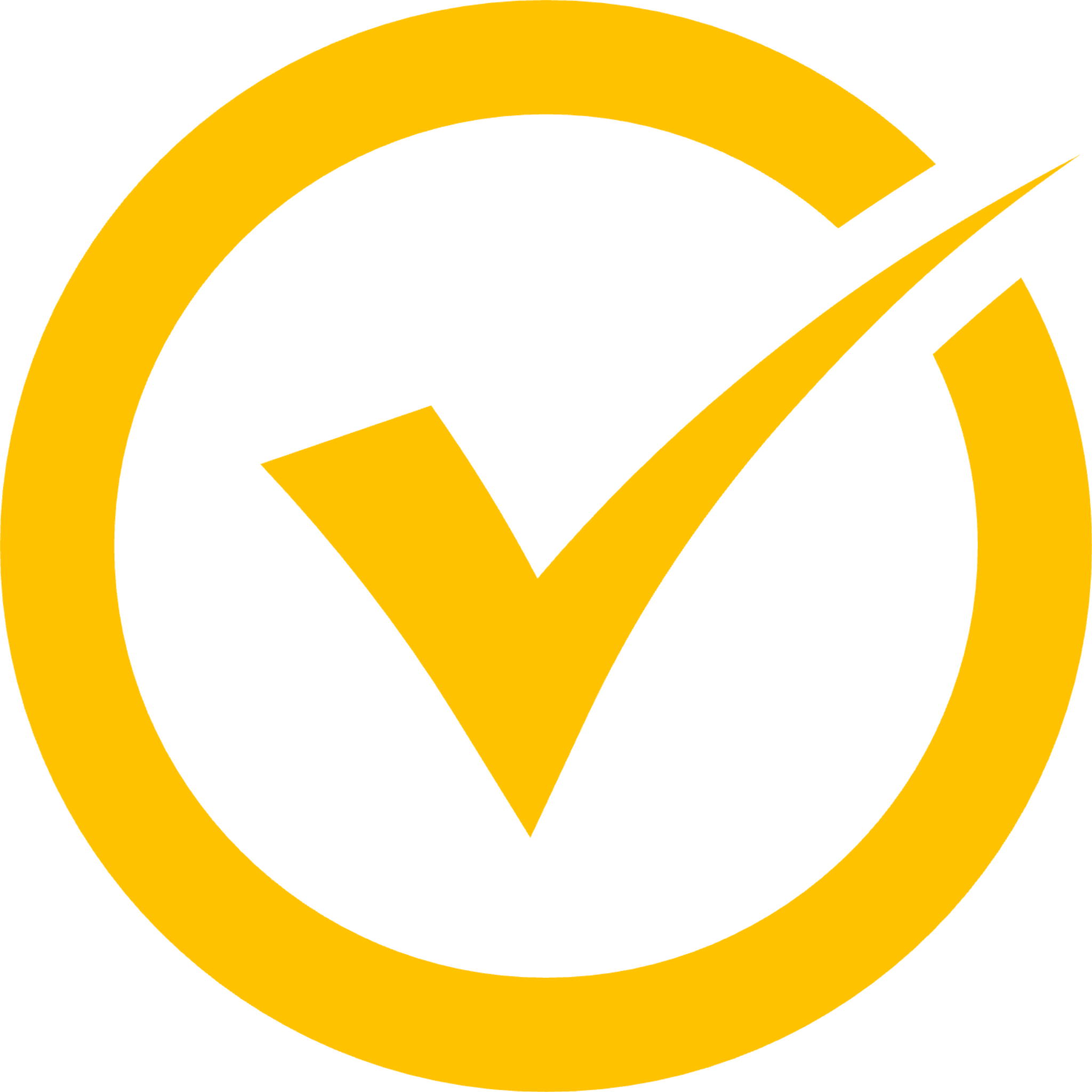 yellow-check-mark-circular-tick-16216